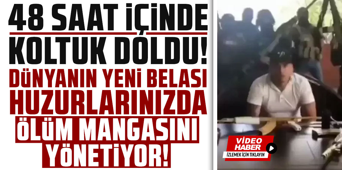 Ölüm mangasını yönetiyor! Kartelin yeni lideri El Yogurt olacak