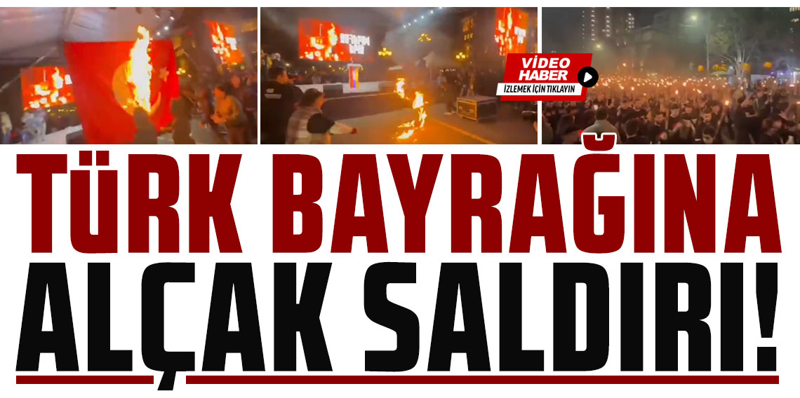 Türk bayrağına alçak saldırı! Ermenistan Başbakanı Paşinyan'dan açıklama