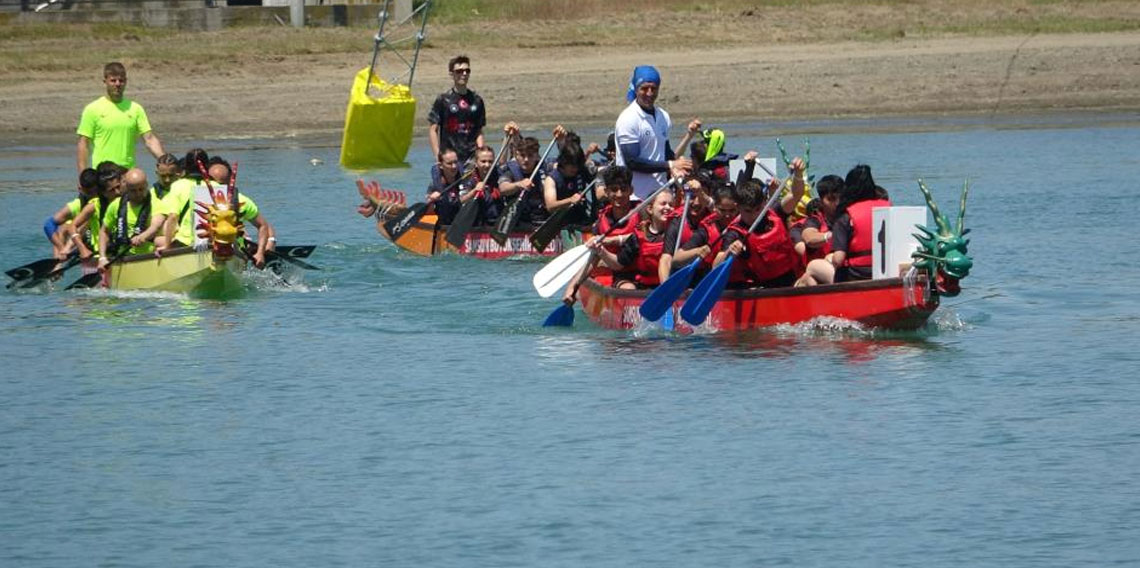 Samsun'da 'Uluslararası Su Sporları Festivali' düzenlendi