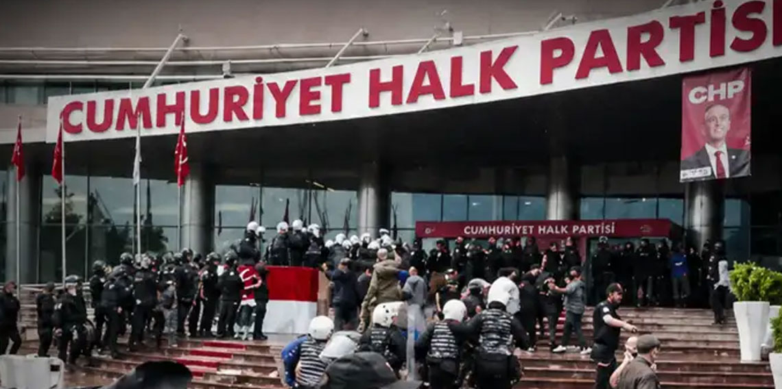 Başkan Kaya’dan CHP direnişine mesaj: “Saraylar, saltanatlar çöker; Kan susar...