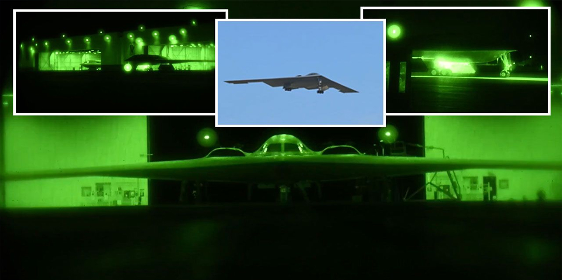 ABD, B-2 bombardıman uçaklarına ait görüntülerini paylaştı
