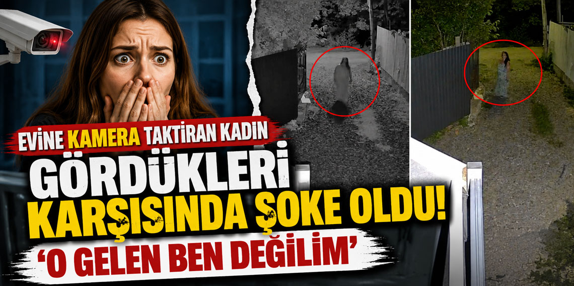 Evine güvenlik kamerası taktıran kadın, gördükleri karşısında şoke oldu