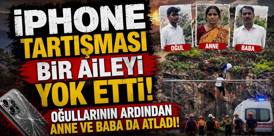 iPhone tartışması bir aileyi yok etti! Oğullarının ardından anne ve baba da atladı
