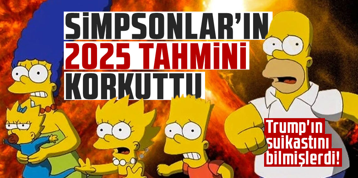 Trump'ın suikastını bilmişlerdi! Simpsonlar'ın 2025 tahmini korkuttu