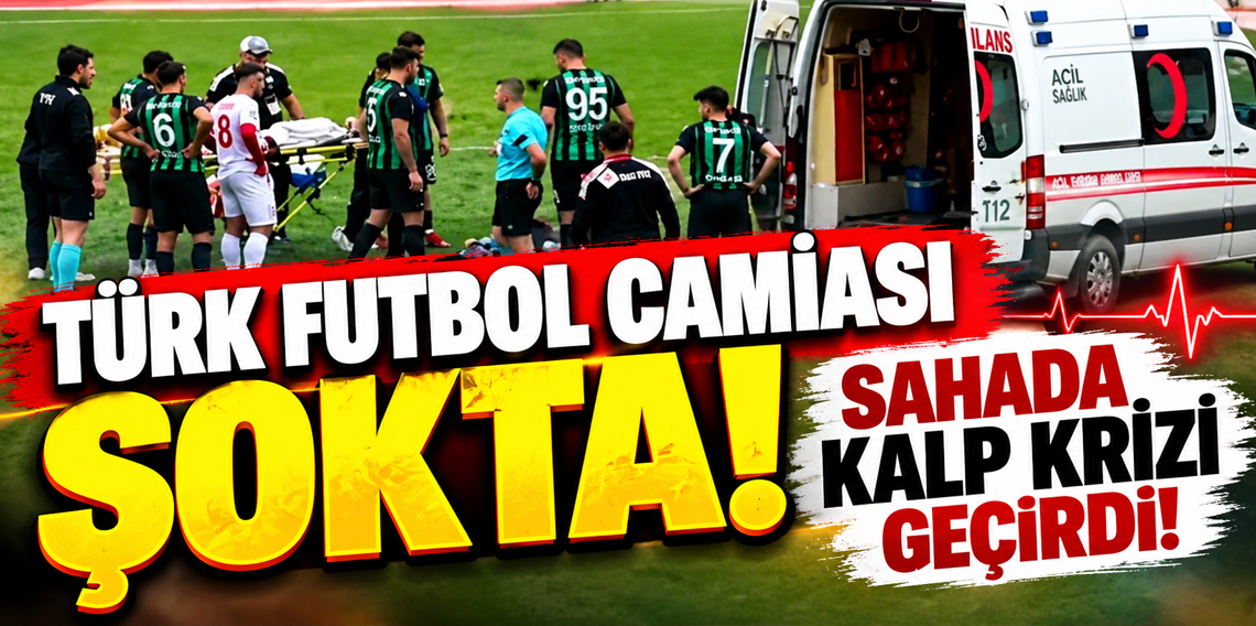 Maçta Korku Dolu Anlar! 35 Yaşındaki Futbolcu Kalp Krizi Geçirdi
