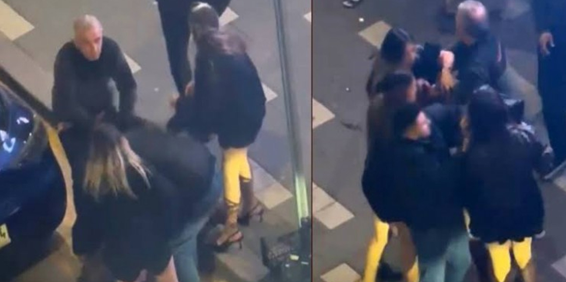 Kadınlar Sokak Ortasında Birbirine Girdi! O Anlar Kameralara Yansıdı