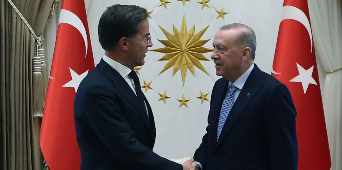 Cumhurbaşkanı Erdoğan, NATO Genel Sekreteri Mark Rutte’yi kabul etti