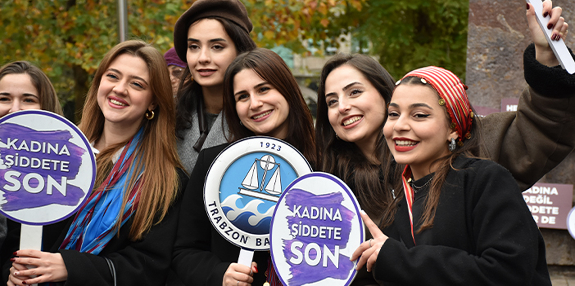 Trabzon’da keşanlı kadınlardan farkındalık konvoyu