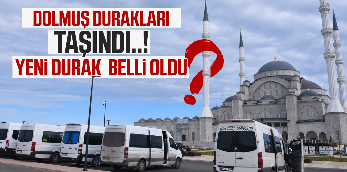 Trabzon'da Dolmuş Durakları Taşındı?