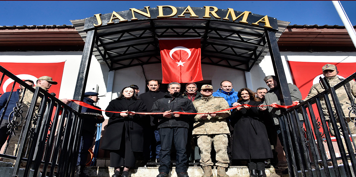 Zigana dağındaki Jandarma karakolu 20 yıl sonra yeniden açıldı