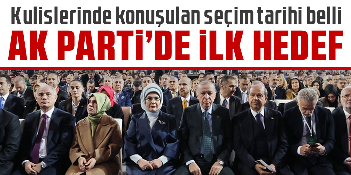 AK Parti kulislerinde konuşulan seçim tarihi belli oldu ilk hedef ise...