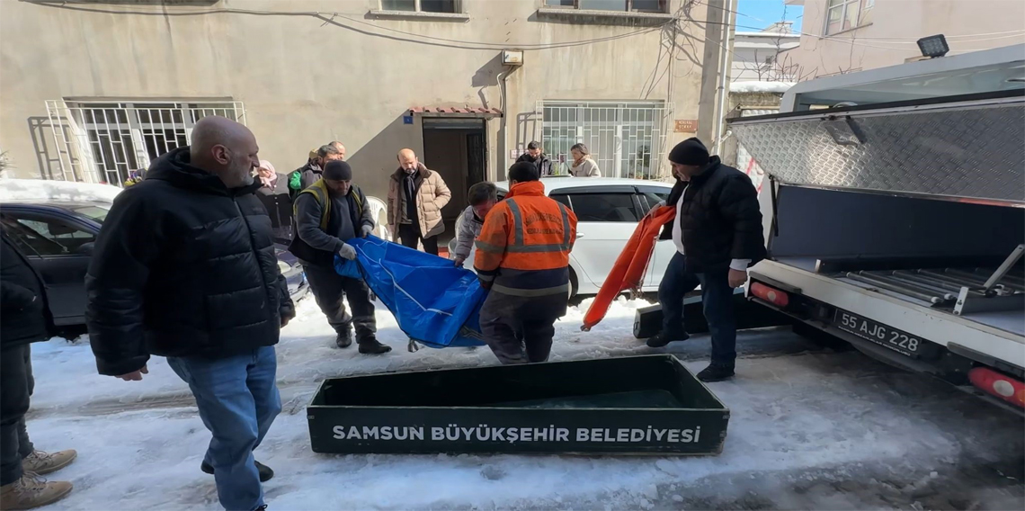 Samsun'da sobadan sızan gazdan zehirlenen yaşlı çift hayatını kaybetti