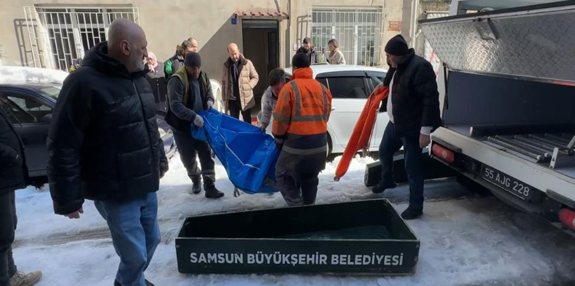 Samsun'da sobadan sızan gazdan zehirlenen yaşlı çift hayatını kaybetti