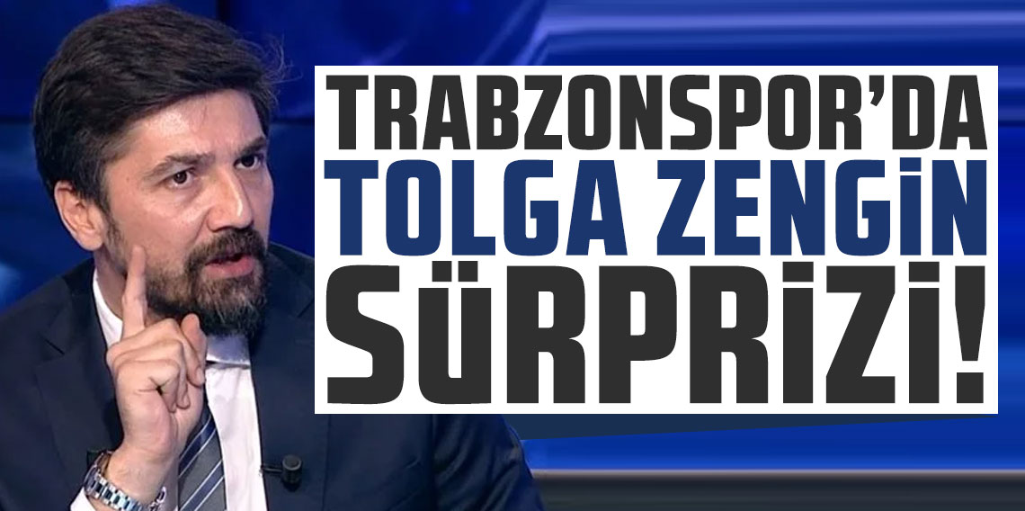 Trabzonspor'da Tolga Zengin sürprizi!