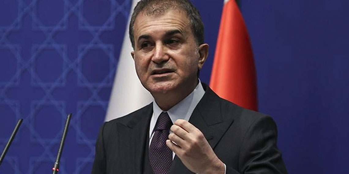 Bir tepki de Ömer Çelik'ten geldi! Lanetliyoruz