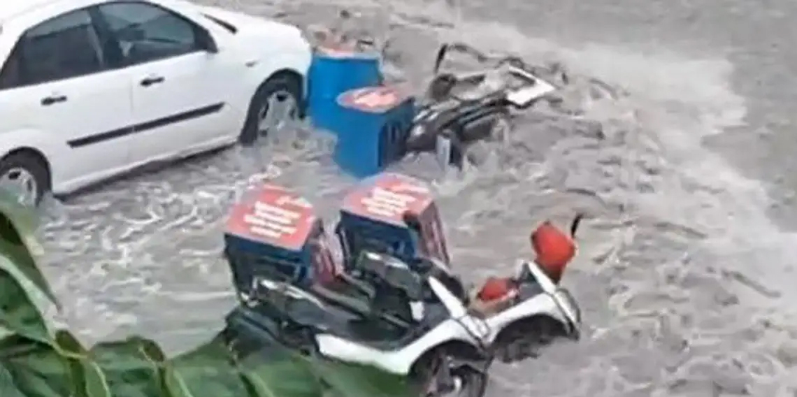 Ankara'da şiddetli sağanak