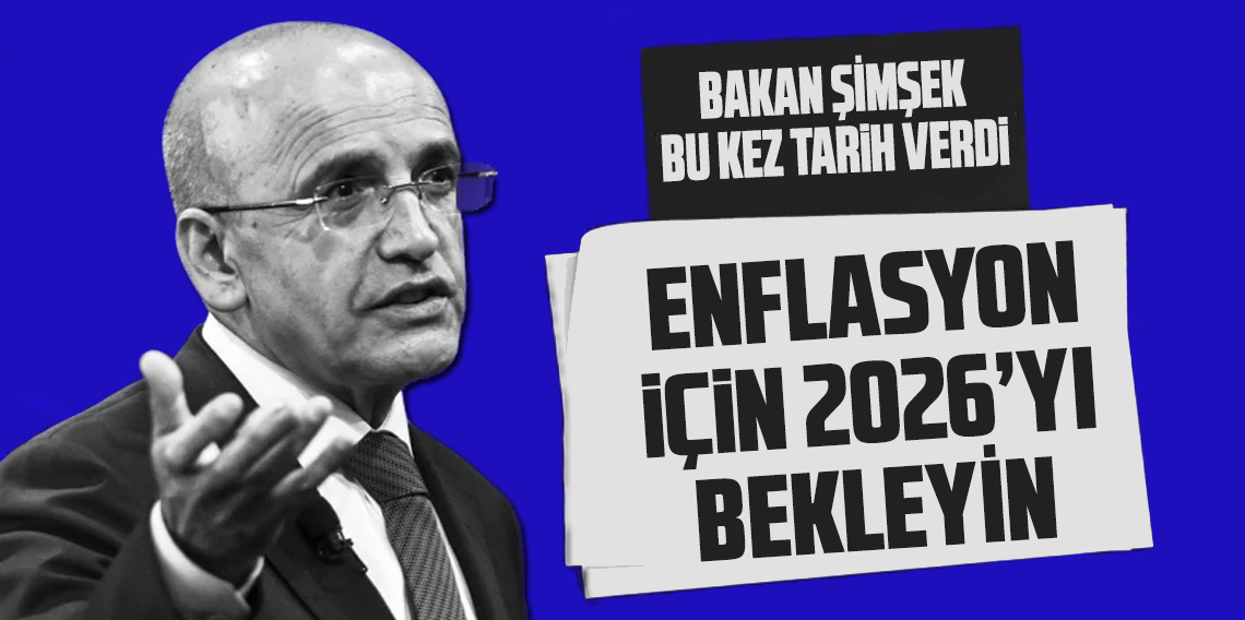 Mehmet Şimşek'ten enflasyon mesajı