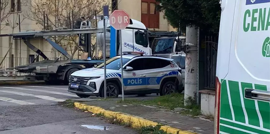 Kocaeli'de korkunç olay: TIR kabininde asılı halde ölü bulundu