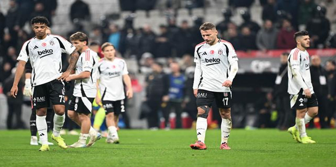 Beşiktaş’ta kötü gidişat durdurulamıyor