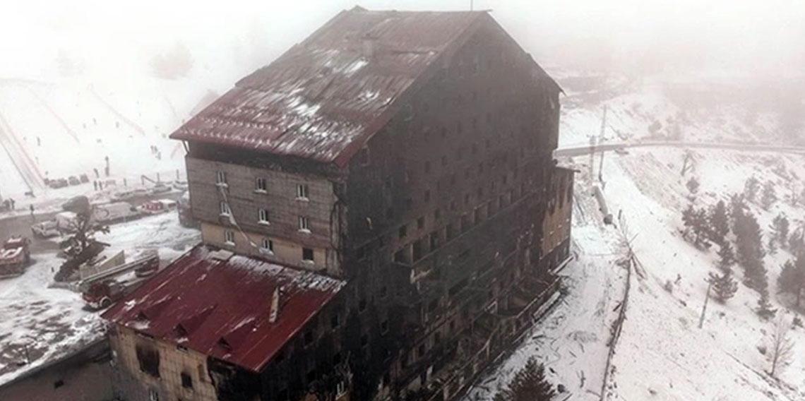 Kartalkaya'daki otel yangınına ilişkin 6 zanlı daha tutuklandı