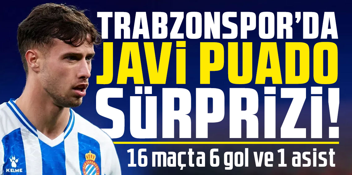 Trabzonspor'da Javi Puado sürprizi!