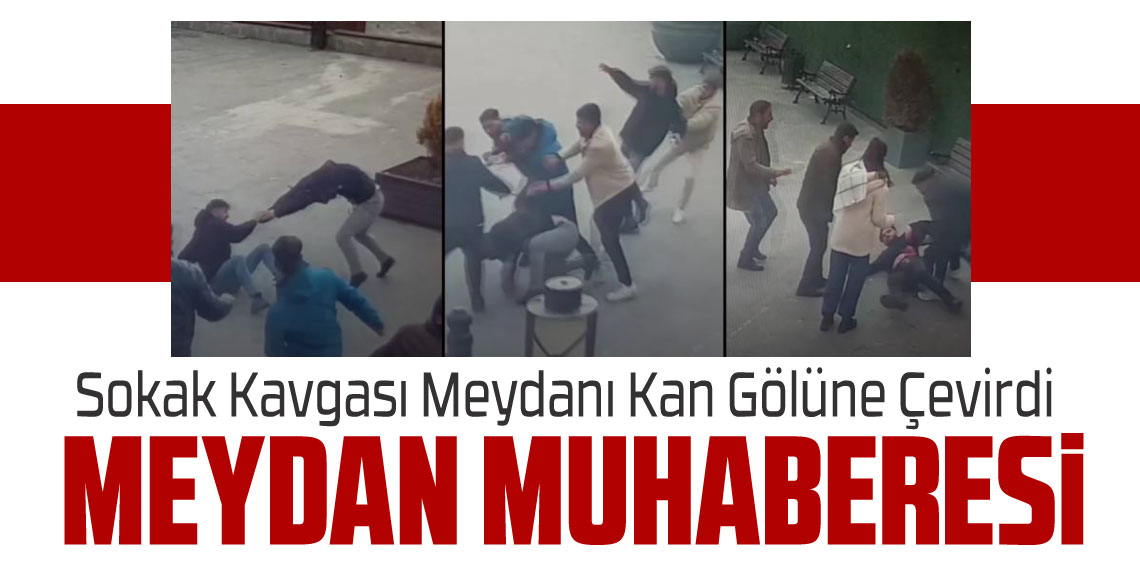 Meydan muhaberesi gibi kavga: 7 kişi yaralandı