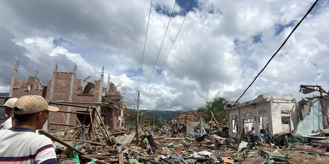 Myanmar'da patlama: 55 ölü, 70'ten fazla yaralı