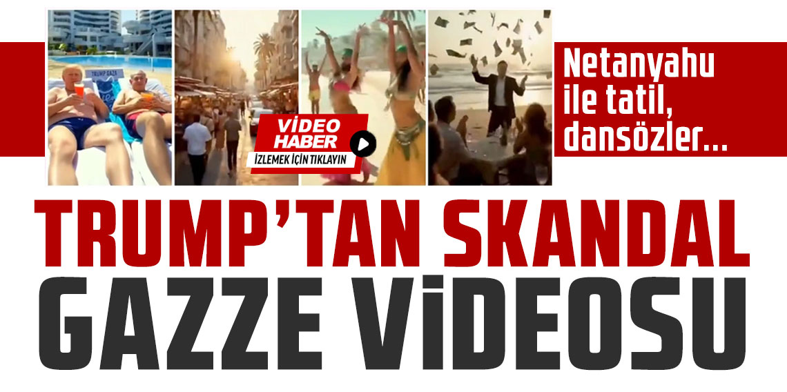 Trump’ın yapay zeka videosu olay yarattı! Gazze’yi tatil cennetine çevirdi