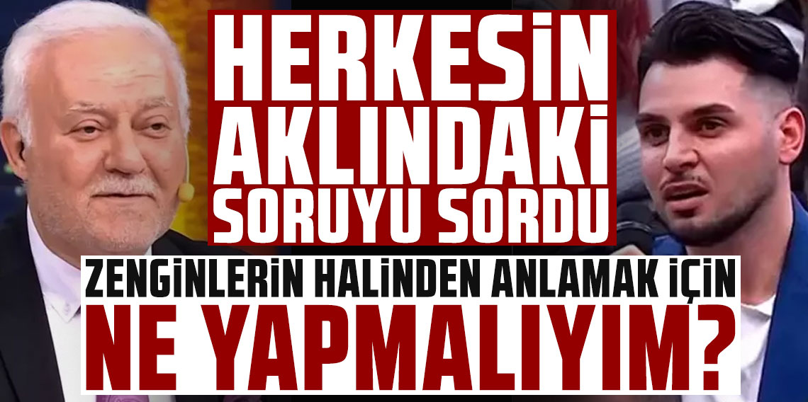 Nihat Hatipoğlu'na herkesin aklındaki soruyu sordu:  