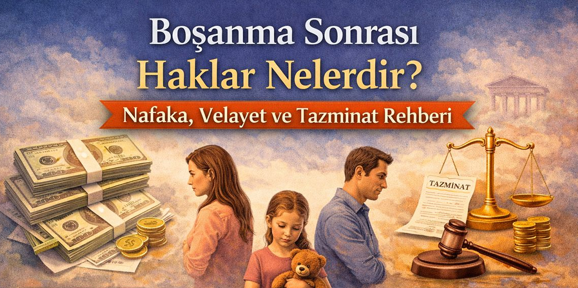 Boşanma Sonrası Haklar Nelerdir? Nafaka, Velayet ve Tazminat Rehberi