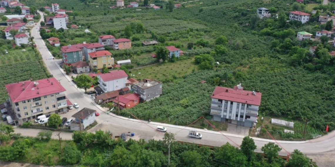 Ordu'da güvenli kaldırım çalışması