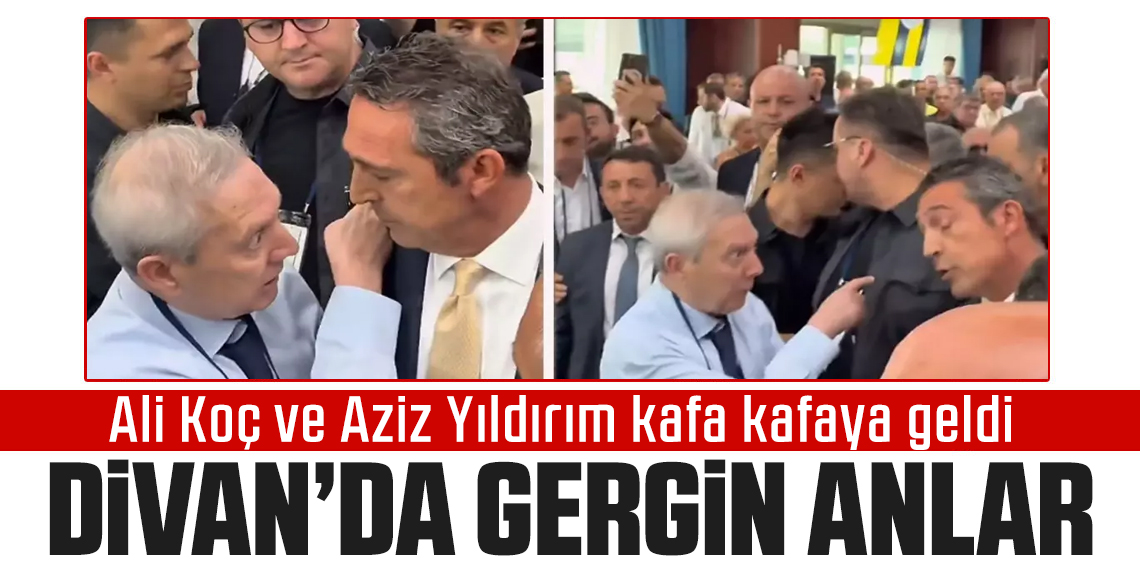 Fenerbahçe Divan Kurulu'nda gergin anlar