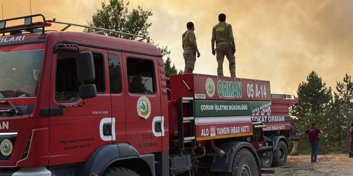 Karabük’te 54. saatine giren orman yangını sürüyor