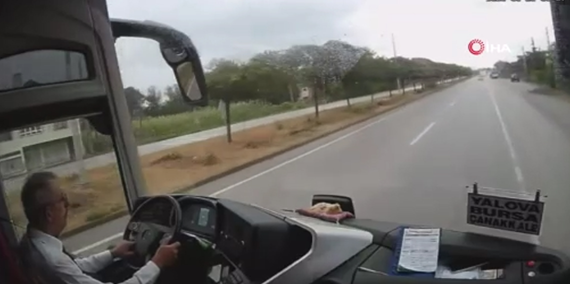 Samsun’da otobüs kazasının dehşet görüntüleri ortaya çıktı