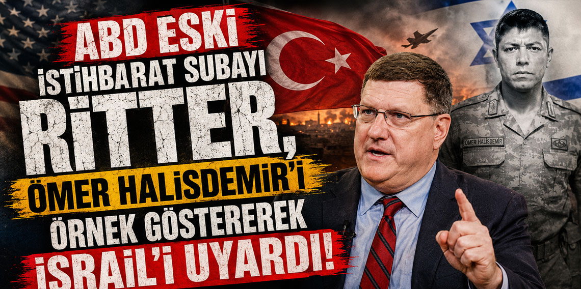 ABD eski istihbarat subayı Ritter, Ömer Halisdemir'i örnek göstererek İsrail'i uyardı