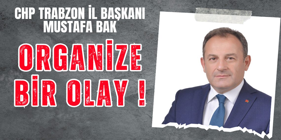 Mustafa Bak: Yaşadıklarımız organize bir olay!