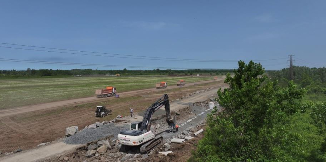 Samsun Yeni OSB altyapısının yüzde 60'ı tamam