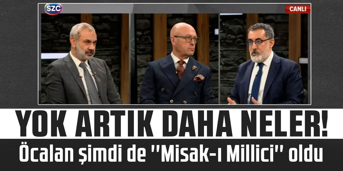 Yok artık daha neler: Bebek katili Öcalan şimdi de ''Misak-ı Millici'' oldu