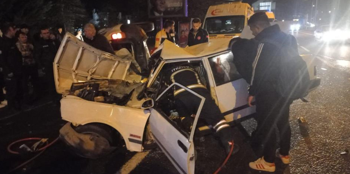 Ordu'da Trafik Kazası:4 yaralı