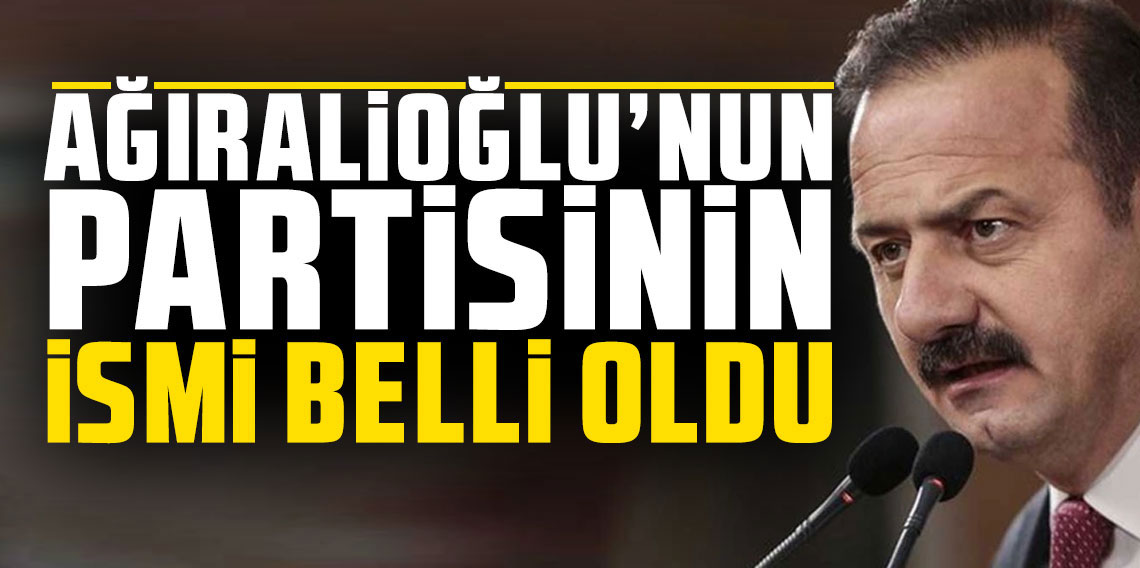 Yavuz Ağıralioğlu'nun partisinin ismi ve amblemi belli oldu!