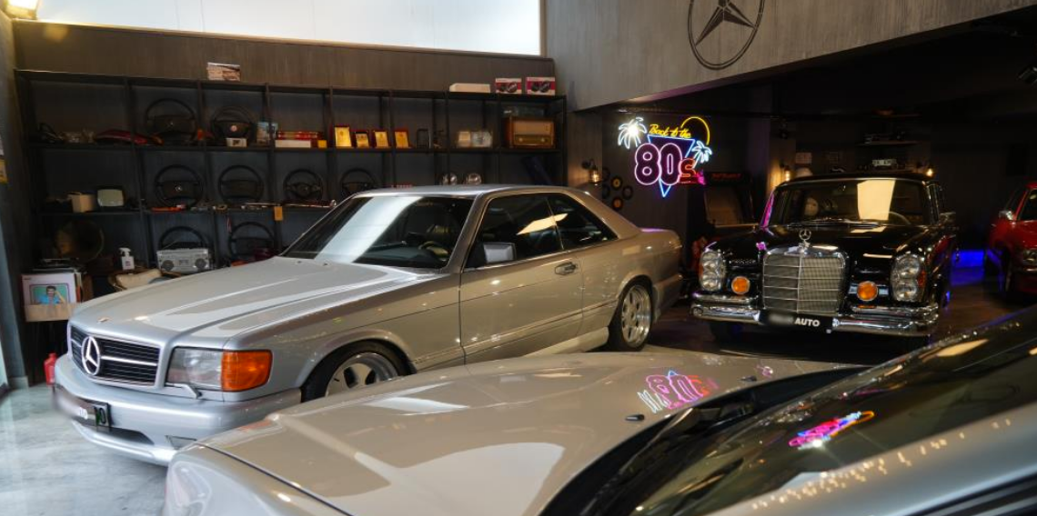 Çocukluktaki oyuncak araba aşkı paha biçilemez Mercedes müzesine dönüştü