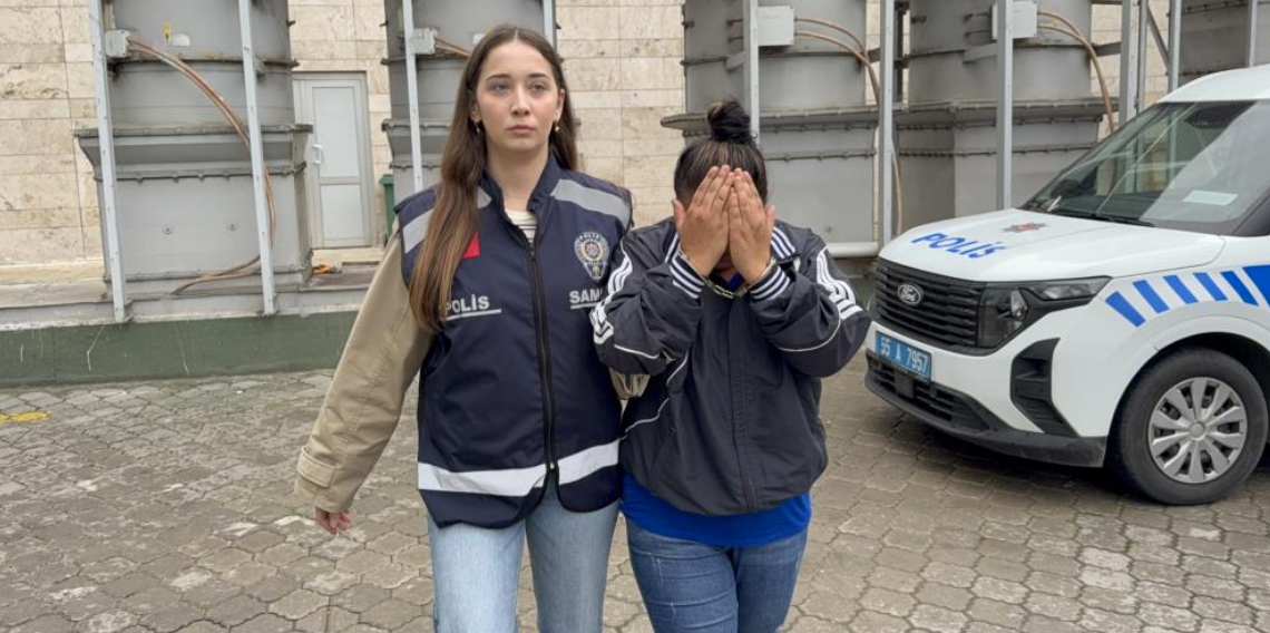 Samsun’da 8 yaşındaki kızına şiddet ve dilendirme iddiası! 