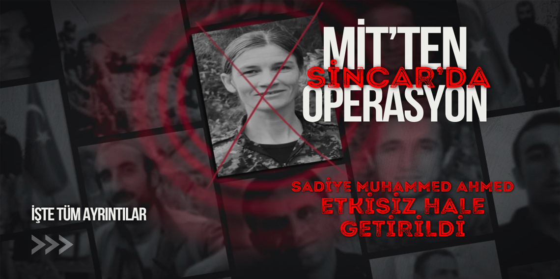 MİT'ten Sincar'da nokta operasyon