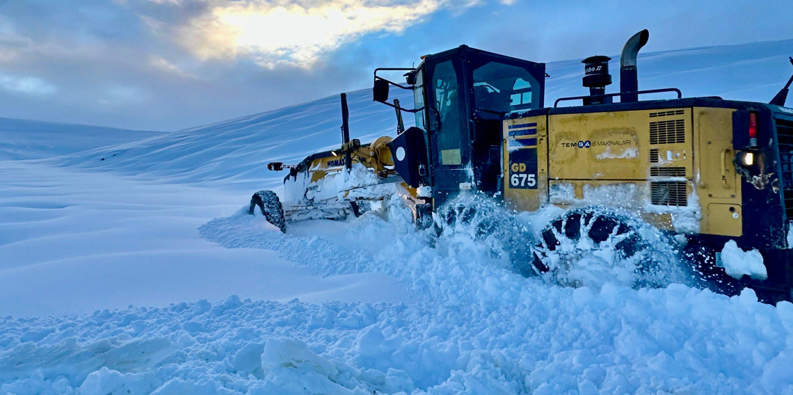 Doğu Karadeniz’de kış sert başladı