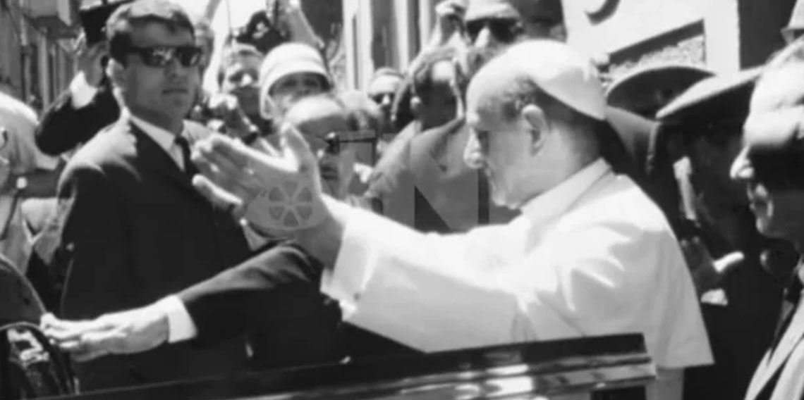 Türkiye'ye ilk Papa ziyaretinin görüntüleri paylaşıldı!