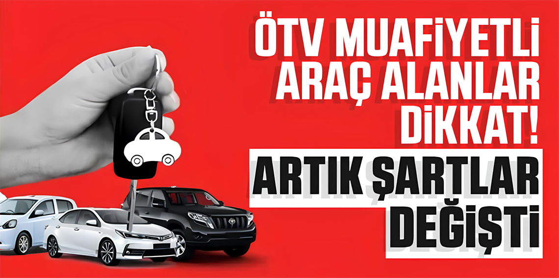 ÖTV istisnasına yerli araç şartı