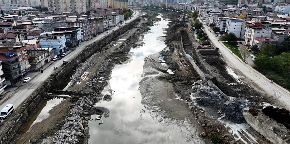 Samsun’da akarsu kirliliğine karşı savaş açıldı