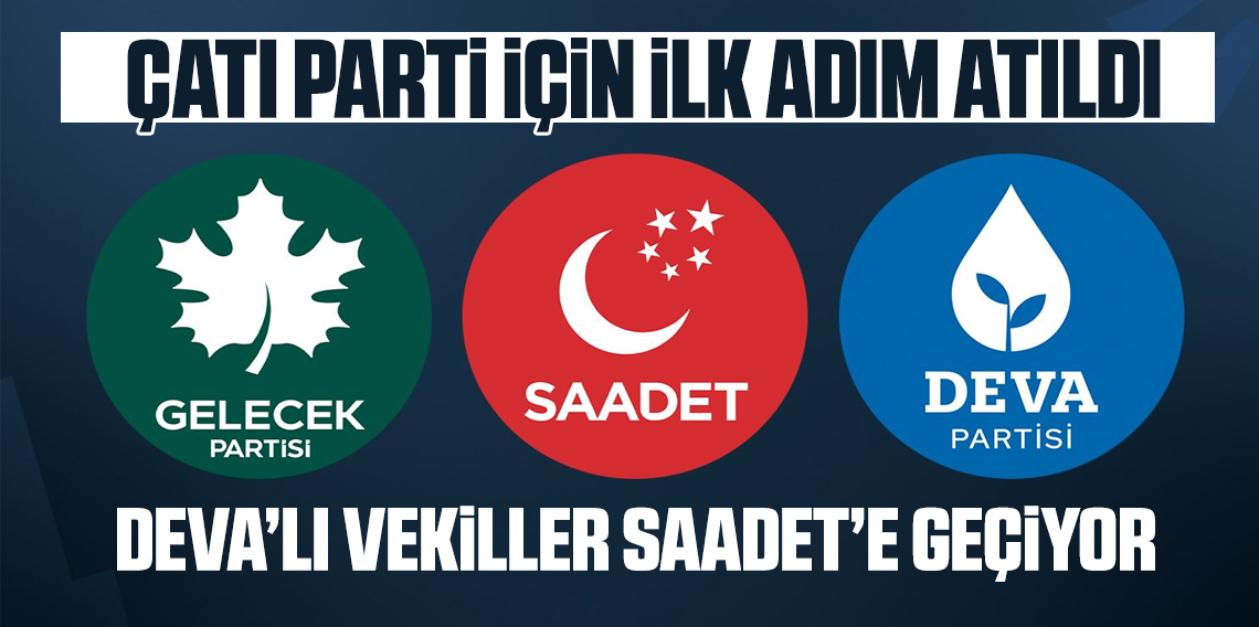 TBMM'de yeni Parti! Çatı parti için ilk adım atıldı