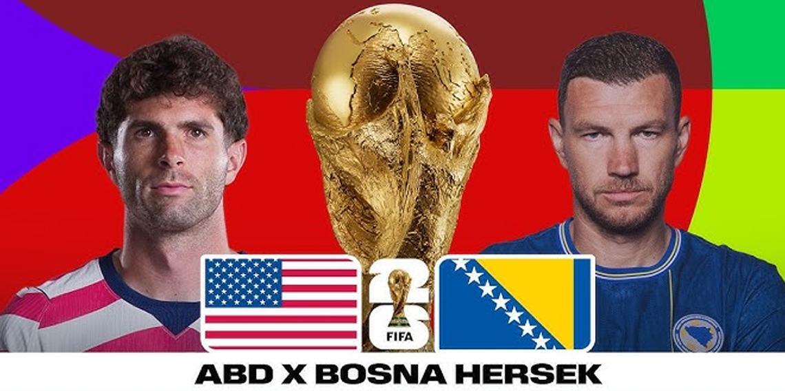 ABD - Bosna-Hersek | 2026 Dünya Kupası Son 32 Turu | Maç Özeti