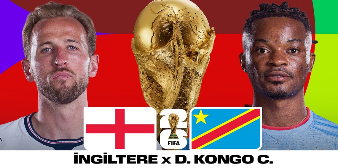 İngiltere - Kongo | 2026 Dünya Kupası Son 32 Turu | Maç Özeti